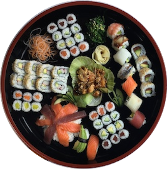 Sushi-Platte von Edo Sushi